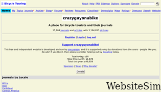 crazyguyonabike.com Screenshot