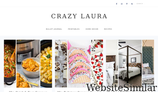 crazylaura.com Screenshot