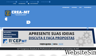 crea-mt.org.br Screenshot
