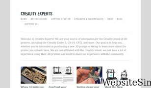 crealityexperts.com Screenshot