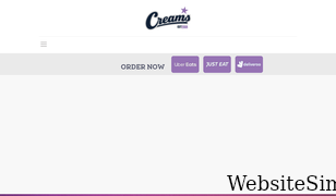 creamscafe.com Screenshot