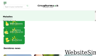 creapharma.ch Screenshot