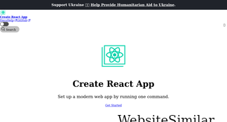 create-react-app.dev Screenshot