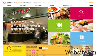 createrestaurants.com Screenshot