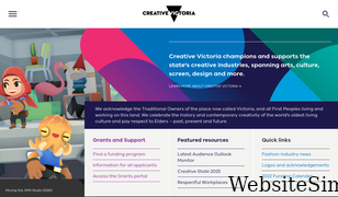 creative.vic.gov.au Screenshot
