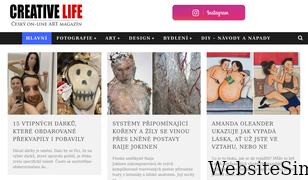 creativelife.cz Screenshot