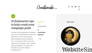 creativindie.com Screenshot