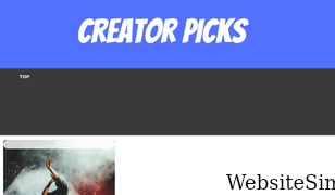creatorpicks.com Screenshot