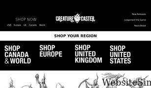 creaturecaster.com Screenshot