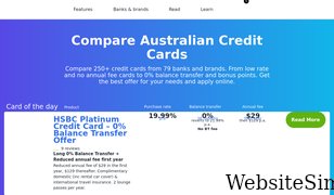 creditcard.com.au Screenshot