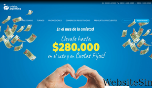 creditoargentino.com.ar Screenshot
