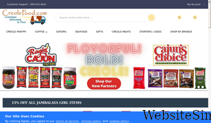 creolefood.com Screenshot