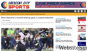 crescentcitysports.com Screenshot