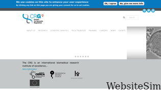 crg.eu Screenshot