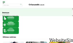 criasaude.com.br Screenshot