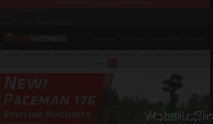 cricketwarehouse.com.au Screenshot