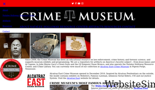 crimemuseum.org Screenshot