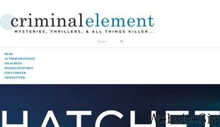 criminalelement.com Screenshot