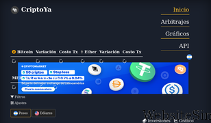 criptoya.com Screenshot