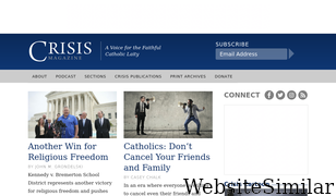 crisismagazine.com Screenshot