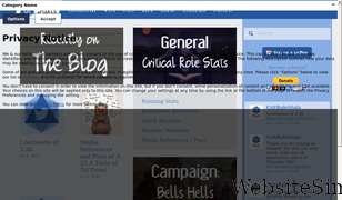 critrolestats.com Screenshot