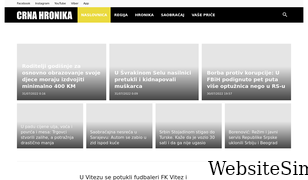 crna-hronika.info Screenshot
