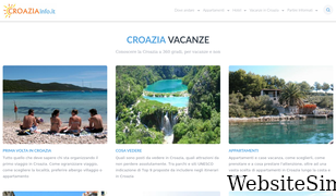 croaziainfo.it Screenshot