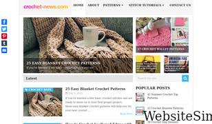 crochet-news.com Screenshot