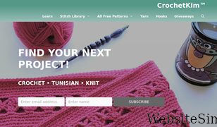 crochetkim.com Screenshot