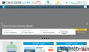 crociere.com Screenshot