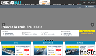 croisierenet.com Screenshot