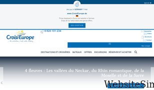 croisieurope.com Screenshot