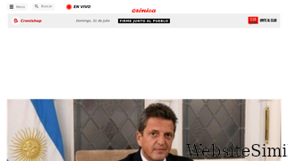 cronica.com.ar Screenshot