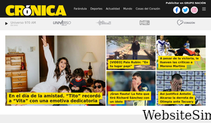 cronica.com.py Screenshot