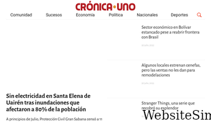 cronica.uno Screenshot