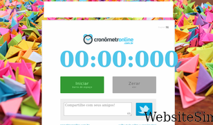 cronometronline.com.br Screenshot