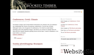 crookedtimber.org Screenshot