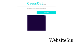 crosscut.xyz Screenshot