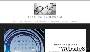 crosseyedpianist.com Screenshot