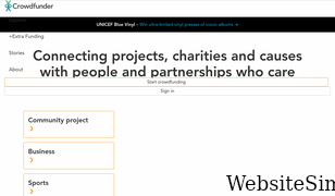 crowdfunder.co.uk Screenshot