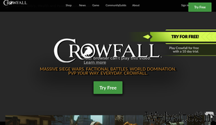 crowfall.com Screenshot