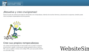 crucigrama-online.com Screenshot