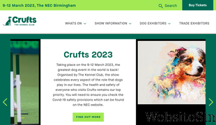 crufts.org.uk Screenshot