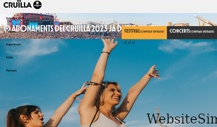cruillabarcelona.com Screenshot