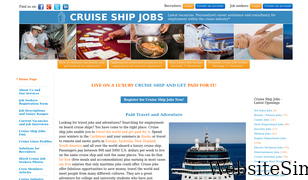cruiseshipjob.com Screenshot