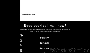 crumblcookies.com Screenshot
