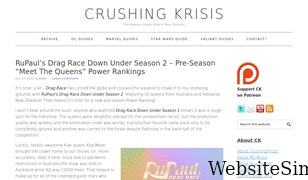 crushingkrisis.com Screenshot