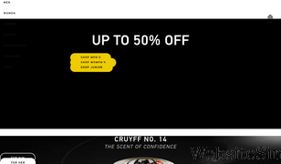 cruyff.com Screenshot