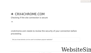 crx4chrome.com Screenshot
