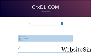 crxdl.com Screenshot